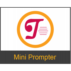 mini-teleprompter
